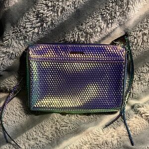 Rebecca Minkoff Shimmering Multicolor Wristlet